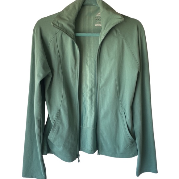 Adidas Zip Up Climalite Jacket - Picture 1 of 7